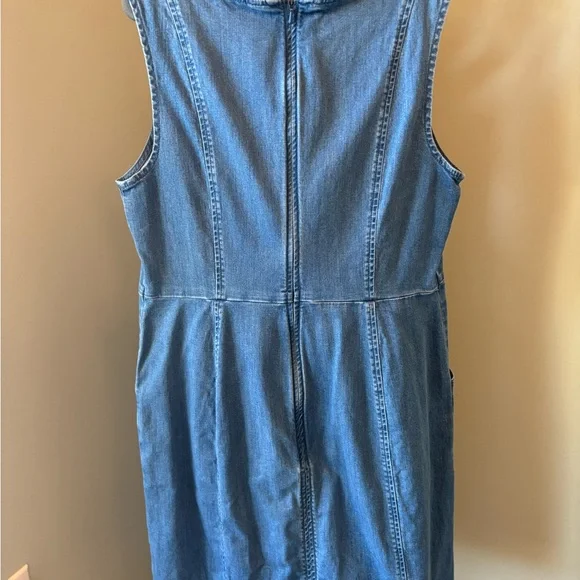 Boden Blue Denim Dress - Picture 2 of 5